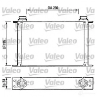 Масляный радиатор двигателя VALEO 1414434814 816601 RGWD64 HA51 6