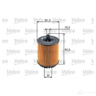 Масляный фильтр VALEO 3276425865631 9FHL Z4 1206061060 586563 - Изображение 5