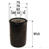 Масляный фильтр VALEO 586030 3276425860308 OH20 I9 232096 - Изображение 5