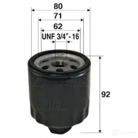 Масляный фильтр VALEO 3276425860094 232086 586009 QNJ D3MM - Изображение 5