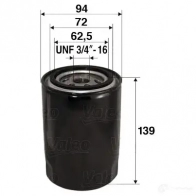 Масляный фильтр VALEO 1206057502 I5LR 9 3276425860643 586064 - Изображение 5