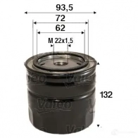 Масляный фильтр VALEO 586115 M08 Z29 1206059410 3276425861152 - Изображение 5