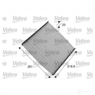 Салонный фильтр VALEO 9AZV YI 235419 715552 3276427155525 - Изображение 6