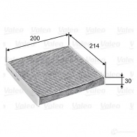 Салонный фильтр VALEO 3276427157475 RN J3N 715747 235599 - Изображение 3