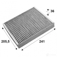 Салонный фильтр VALEO 715659 235521 6RD YW5 3276427156591 - Изображение 4
