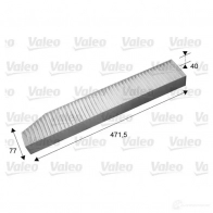 Салонный фильтр VALEO 727F Z 235530 3276427156706 715670 - Изображение 4