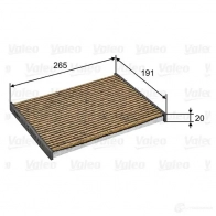 Салонный фильтр VALEO 235113 3276427010282 SI3 SM 701028 - Изображение 3