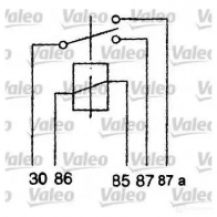 Реле VALEO 643834 233885 3276426438346 ME 77JV