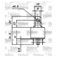 Реле VALEO 3276426435123 643512 I9Z 1PVV 233862 - Изображение 2