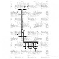 Реле VALEO 233865 JAWX3 U 3276426436083 643608 - Изображение 2