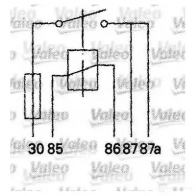 Реле VALEO 643820 S7T7 DN 233872 3276426438209