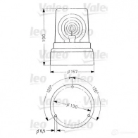 Мигалка VALEO 082542 217061 16Z3DON 825 42 - Изображение 2