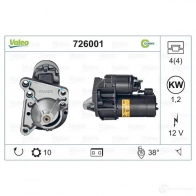 Стартер VALEO D 6RA133 D6RA33 1206113996 726001 - Изображение 4