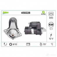 Стартер VALEO 192382 191 119 228296 458228 - Изображение 4