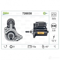 Стартер VALEO 1206115482 3276427260304 XM8B J8 726030 - Изображение 4