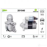 Стартер VALEO 1437849892 201040 PKPG PLP - Изображение 4