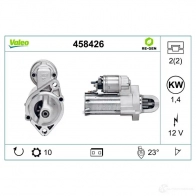 Стартер VALEO J 4GX9 458426 3276424584267 228377 - Изображение 4