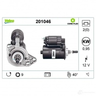 Стартер VALEO 1437850001 D G1JNGA 201046 - Изображение 4