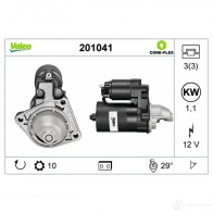 Стартер VALEO DD4G RR 1437850744 201041 - Изображение 4