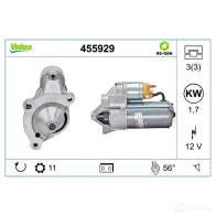 Стартер VALEO 188 081 455929 D7R27 228164 - Изображение 5