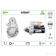 Стартер VALEO 455947 D6 RA168 GBWDIY 228176 - Изображение 4