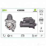 Стартер VALEO D6R A100 438086 JOVLPZ5 226891 - Изображение 4