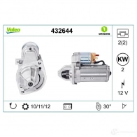 Стартер VALEO D7 R19 D7R28 432644 225390 - Изображение 4