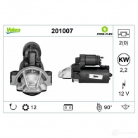 Стартер VALEO 201007 VR5 PKSS 1437850219 - Изображение 4