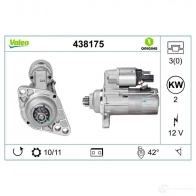 Стартер VALEO 438175 226954 D7 GS8 TS18E1 - Изображение 4