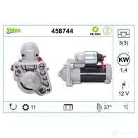 Стартер VALEO 458744 1199256480 3276424587442 G8Y MW - Изображение 4
