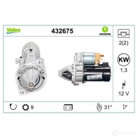 Стартер VALEO 225406 D6RA68 D6RA16 8 432675 - Изображение 4
