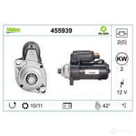Стартер VALEO 455939 228172 188 253 191654 - Изображение 4