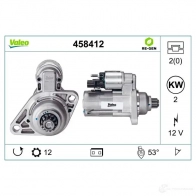 Стартер VALEO 228373 458412 3276424584120 5ZH A4 - Изображение 4