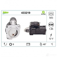 Стартер VALEO 225538 433219 18 3291 6056E - Изображение 4