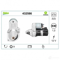 Стартер VALEO 225363 D6RA7 D6R A15 432586 - Изображение 4