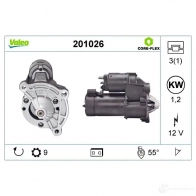 Стартер VALEO 201026 1437849926 BFD 28P8 - Изображение 4