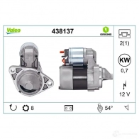 Стартер VALEO D7E41 226927 438137 D 7E31 - Изображение 4