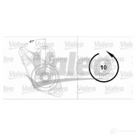Стартер VALEO 458214 1914 29 Seat Ibiza (6L1) 3 Хэтчбек 1.2 60 л.с. 2007 – 2008 D6GS12