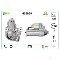 Стартер VALEO 1888 94 228187 D7R 455959 - Изображение 4