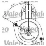 Стартер VALEO 3276424556240 455624 228039 P0BW5 Q - Изображение 4