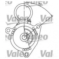 Стартер VALEO 228066 D13HP 605 X13YN 455688 - Изображение 2