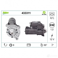 Стартер VALEO 184205 225599 18 2505 433311 - Изображение 4