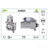 Стартер VALEO D6 G3 D6RA37 432623 225378 - Изображение 4