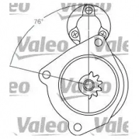 Стартер VALEO V YUCR 458199 3276424581990 228267 - Изображение 4