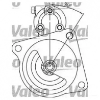Стартер VALEO 455518 AI8L9GP 227942 D2 1 - Изображение 2