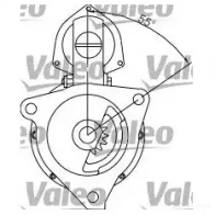 Стартер VALEO D13HP601 18 0763 228096 455733 - Изображение 2