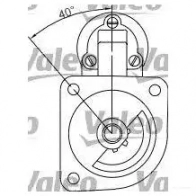 Стартер VALEO 228033 3NFO20 C 455617 3276424556172 - Изображение 2