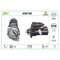 Стартер VALEO D6 RAD183 GA182Y 438146 226932 - Изображение 4
