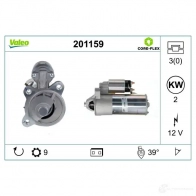 Стартер VALEO 201159 1437851334 6 WHS7M2 - Изображение 4