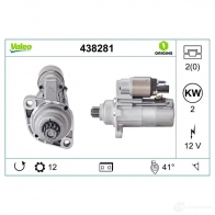 Стартер VALEO 227025 3276424382818 R GXK4 438281 - Изображение 4